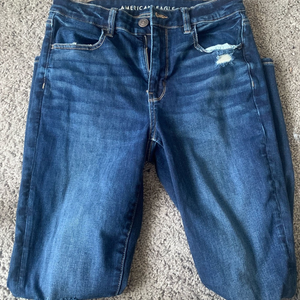 2 pairs or American Eagle jeggings